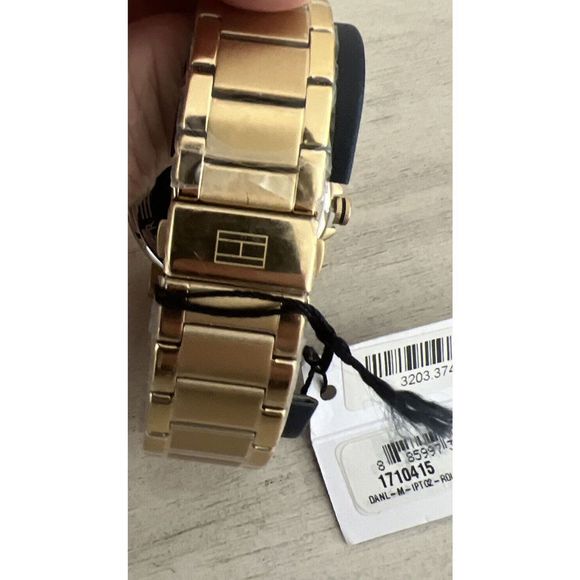 Tommy Hilfiger 1710415 Gold Men's Watch Daniel - Picture 10 of 16